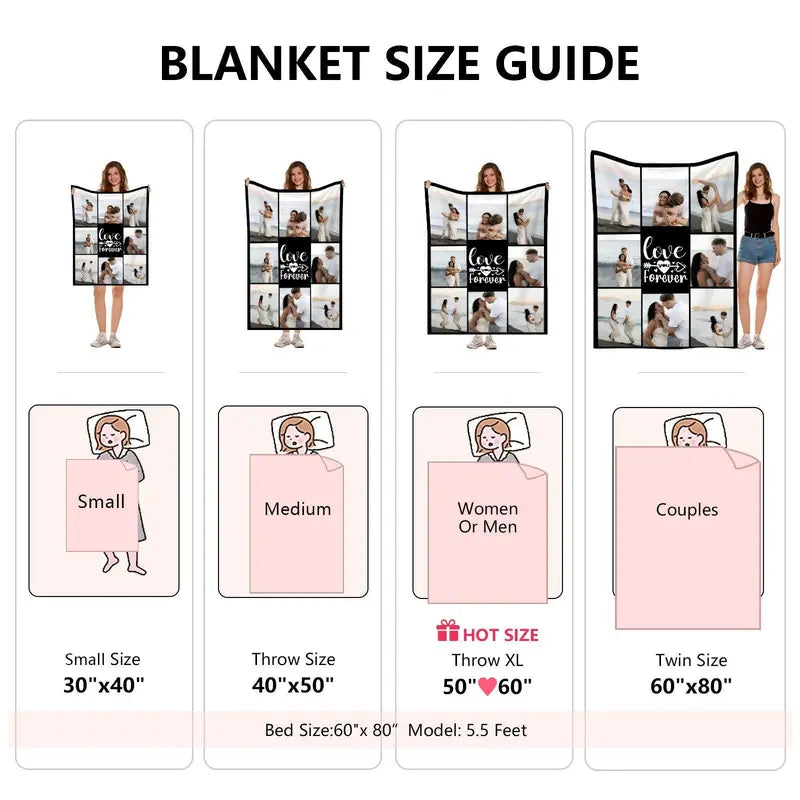 Cute Teddy Portable Blanket - 1-Piece Lightweight Soft Warm Digital Print 2D Flat Fabric Bedding Blanket, Ideal for Travel, Camping